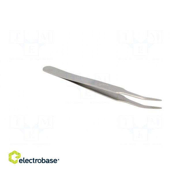 Tweezers | 115mm | SMD | Blades: curved | Blade tip shape: round paveikslėlis 8