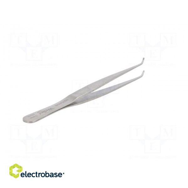 Tweezers | 115mm | SMD | Blades: curved | Blade tip shape: hook image 6