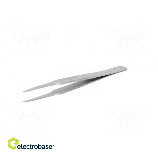 Tweezers | 118mm | for precision works | Blades: narrowed фото 2