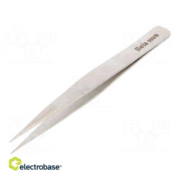 Tweezers | 120mm | universal | Blade tip shape: sharp
