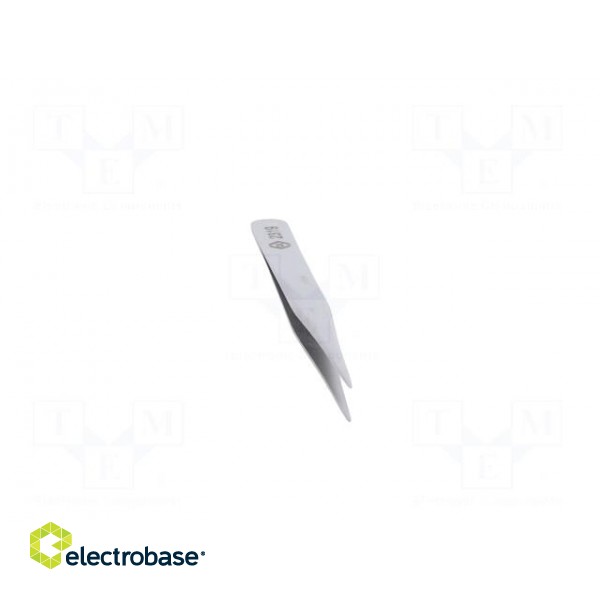 Tweezers | 120mm | for precision works | Blade tip shape: sharp фото 9