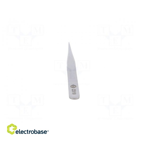 Tweezers | 120mm | for precision works | Blade tip shape: sharp paveikslėlis 5
