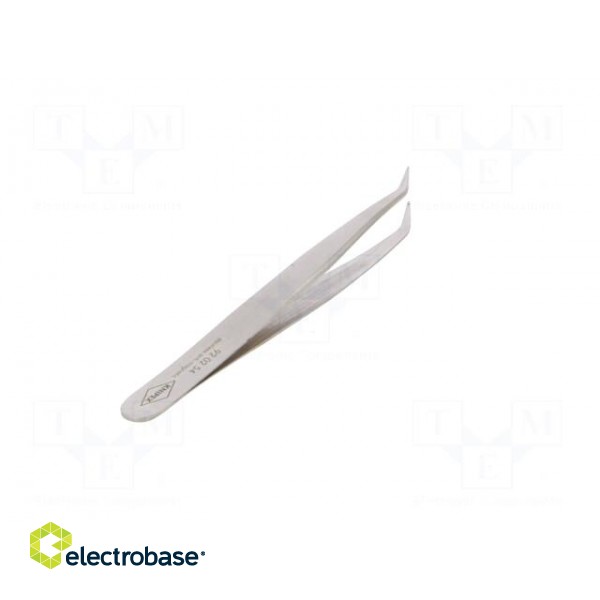 Tweezers | 120mm | for precision works | Blade tip shape: flat,bent paveikslėlis 6