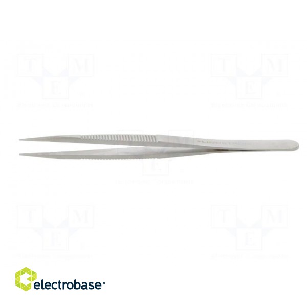 Tweezers | 120mm | for precision works | Blades: straight фото 3