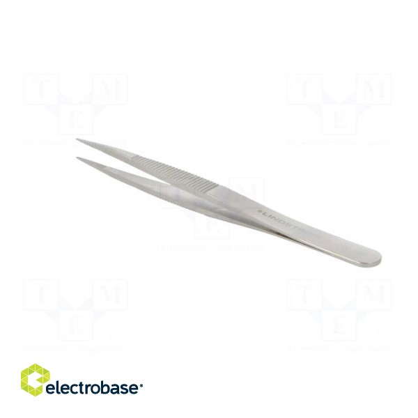 Tweezers | 120mm | for precision works | Blade tip shape: flat image 4