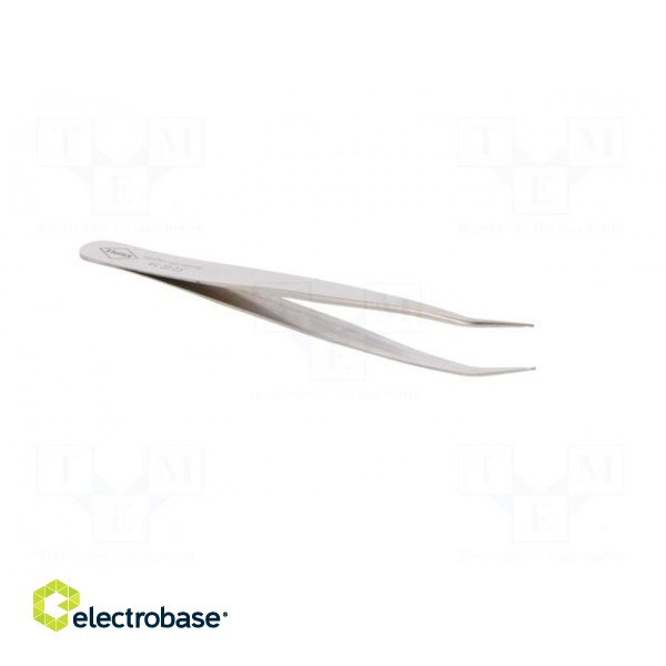 Tweezers | 120mm | for precision works | Blade tip shape: flat,bent image 8