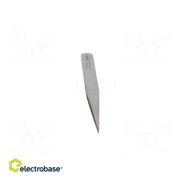 Tweezers | 120mm | for precision works | Blade tip shape: sharp image 9