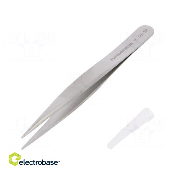 Tweezers | 120mm | for precision works | Blades: straight фото 1