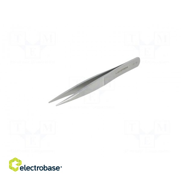 Tweezers | 120mm | for precision works | Blade tip shape: sharp image 2