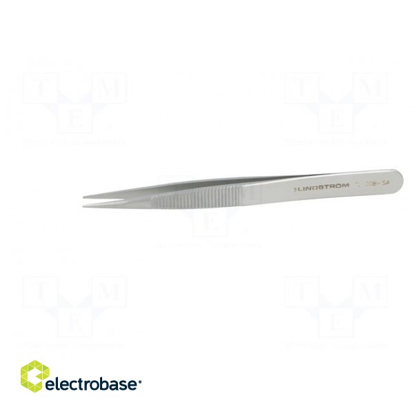 Tweezers | 120mm | for precision works | Blade tip shape: sharp image 3