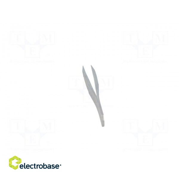 Tweezers | 120mm | for precision works | Blade tip shape: sharp image 5