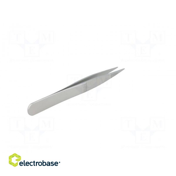 Tweezers | 120mm | for precision works | Blade tip shape: sharp image 6