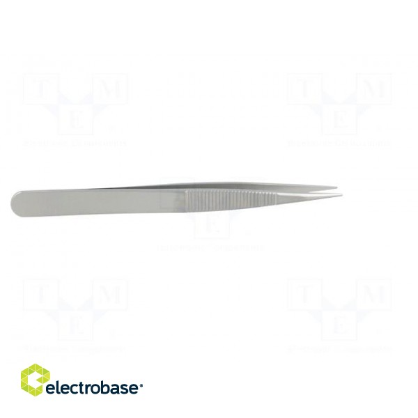 Tweezers | 120mm | for precision works | Blade tip shape: sharp image 7