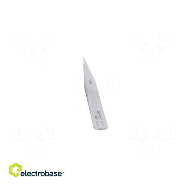 Tweezers | 120mm | for precision works | Blade tip shape: sharp image 5