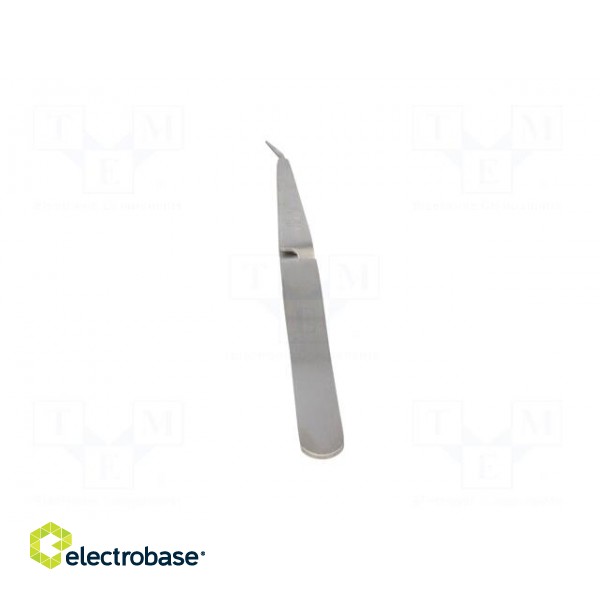 Tweezers | 120mm | for precision works | Blades: curved paveikslėlis 5