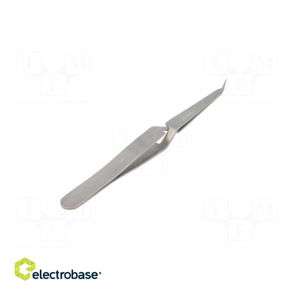 Tweezers | 120mm | for precision works | Blades: curved paveikslėlis 6