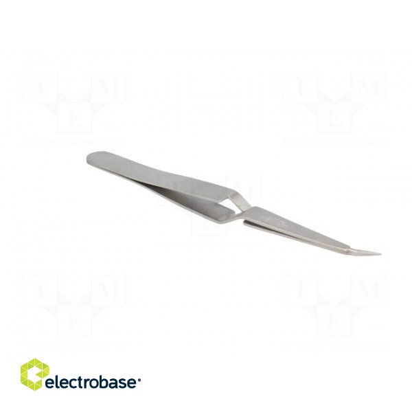Tweezers | 120mm | for precision works | Blades: curved paveikslėlis 8