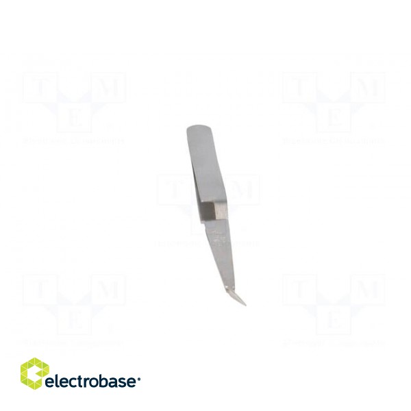 Tweezers | 120mm | for precision works | Blades: curved paveikslėlis 9