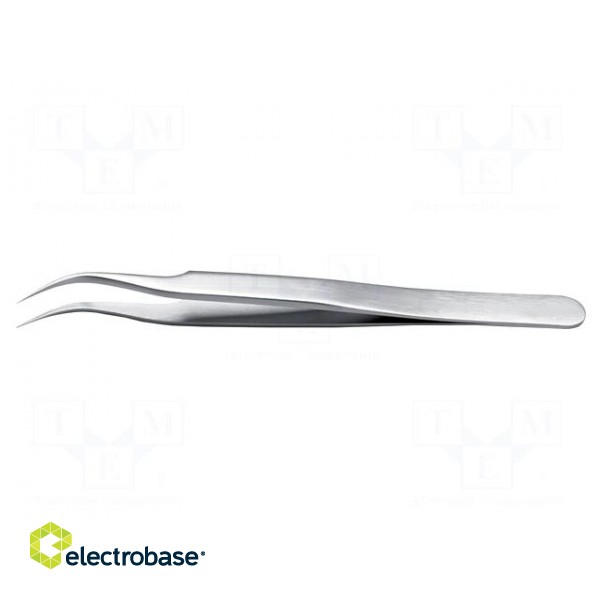 Tweezers | 120mm | for precision works | Blade tip shape: sharp