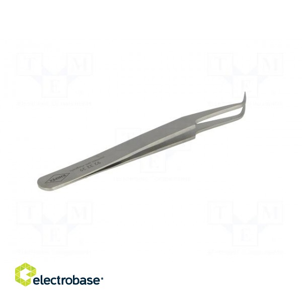 Tweezers | 120mm | for precision works | Blades: curved image 6