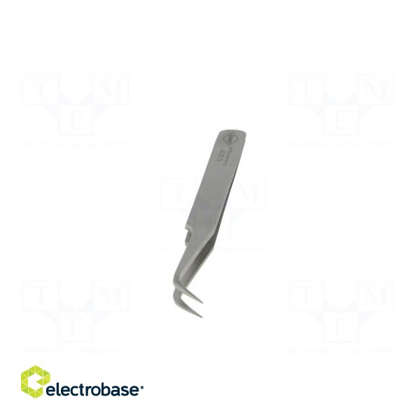 Tweezers | 120mm | for precision works | Blades: curved image 9