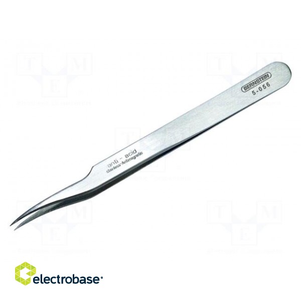 Tweezers | 120mm | for precision works | Blades: narrow image 1