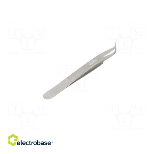 Tweezers | 120mm | for precision works | Blades: narrow,curved фото 6