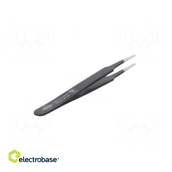 Tweezers | 120mm | for precision works | Blades: narrowed | ESD | 19g image 6