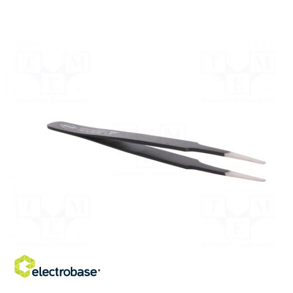 Tweezers | 120mm | for precision works | Blades: narrowed | ESD | 19g image 8