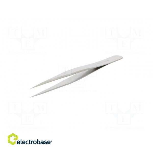 Tweezers | 120mm | for precision works | Blades: straight image 2