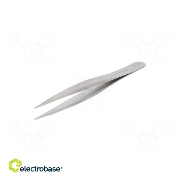 Tweezers | 120mm | for precision works | Blades: straight фото 2