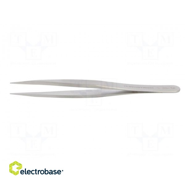 Tweezers | 120mm | for precision works | Blades: straight image 3