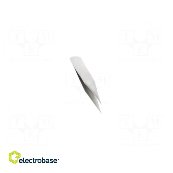 Tweezers | 120mm | for precision works | Blades: straight,narrowed image 9