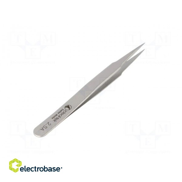 Tweezers | 120mm | for precision works | Blades: narrowed | max.925°C image 6