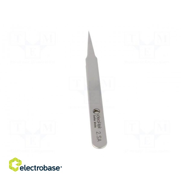 Tweezers | 120mm | for precision works | Blades: narrowed | max.925°C image 5