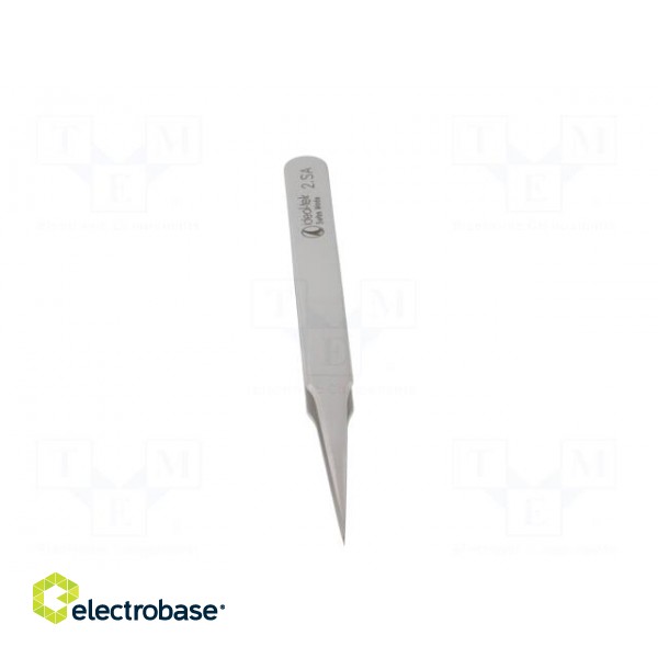 Tweezers | 120mm | for precision works | Blades: narrowed | max.925°C image 9