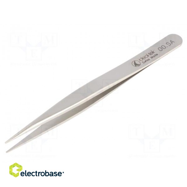 Tweezers | 120mm | for precision works | Blades: straight