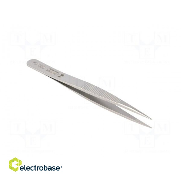 Tweezers | 120mm | for precision works | Blades: straight | max.925°C paveikslėlis 8