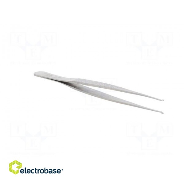 Tweezers | 120mm | SMD | Blade tip shape: hook image 8