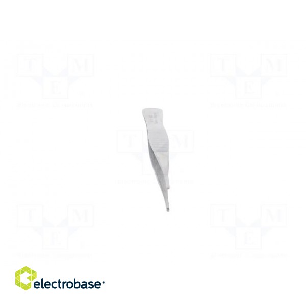 Tweezers | 120mm | SMD | Blade tip shape: hook image 9