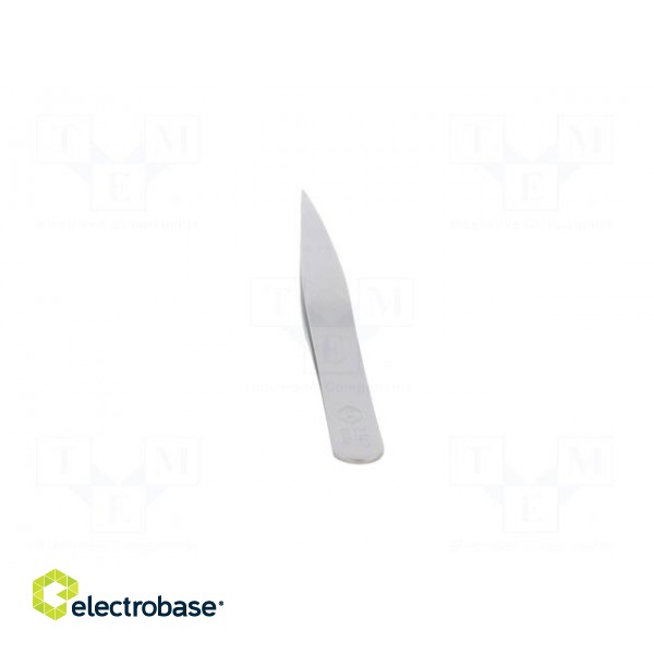 Tweezers | 123mm | for precision works | Blade tip shape: sharp image 5