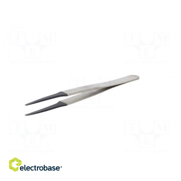 Tweezers | 123mm | for precision works | Blades: narrowed image 2