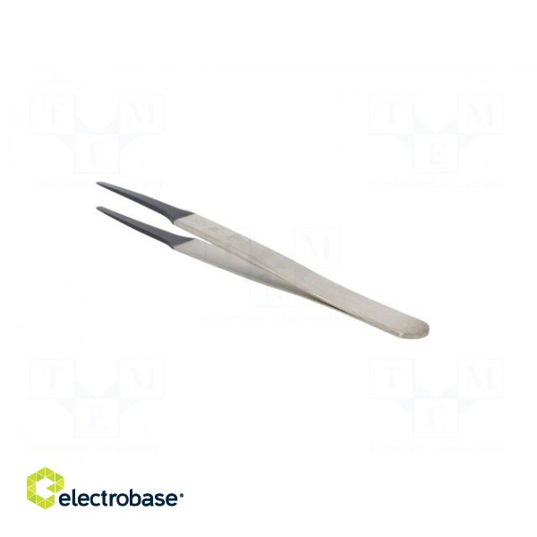 Tweezers | 123mm | for precision works | Blades: narrowed image 4