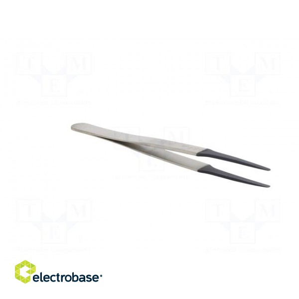 Tweezers | 123mm | for precision works | Blades: narrowed image 8