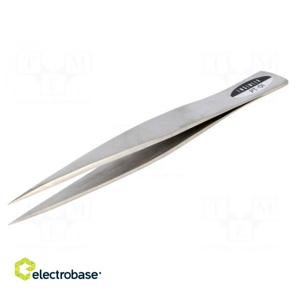 Tweezers | 125mm | Blades: narrowed | Blade tip shape: sharp image 1