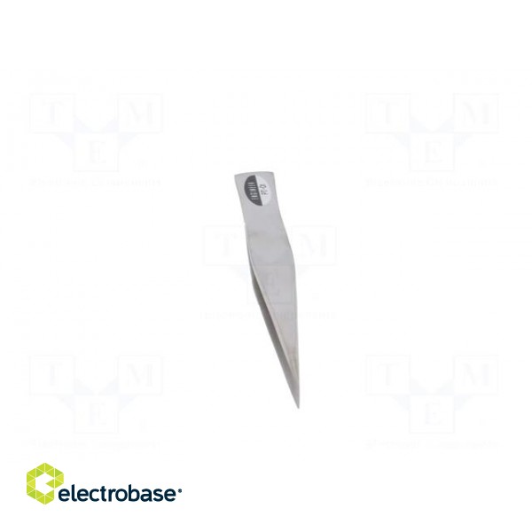 Tweezers | 125mm | Blades: narrowed | Blade tip shape: sharp image 9