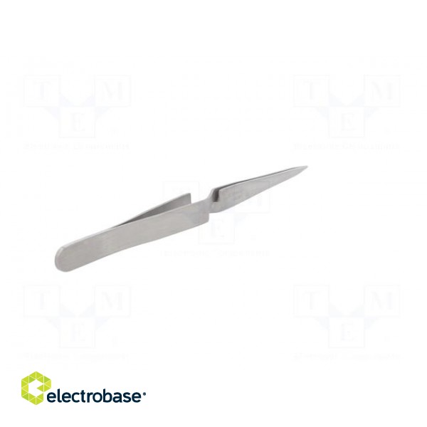 Tweezers | 125mm | for precision works | Blade tip shape: sharp фото 6