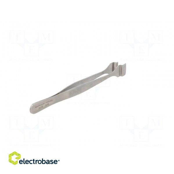 Tweezers | 125mm | for precision works | Blade tip shape: shovel image 6