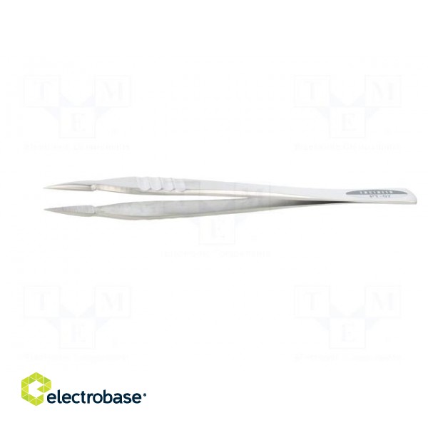 Tweezers | 125mm | universal | Blade tip shape: sharp фото 3