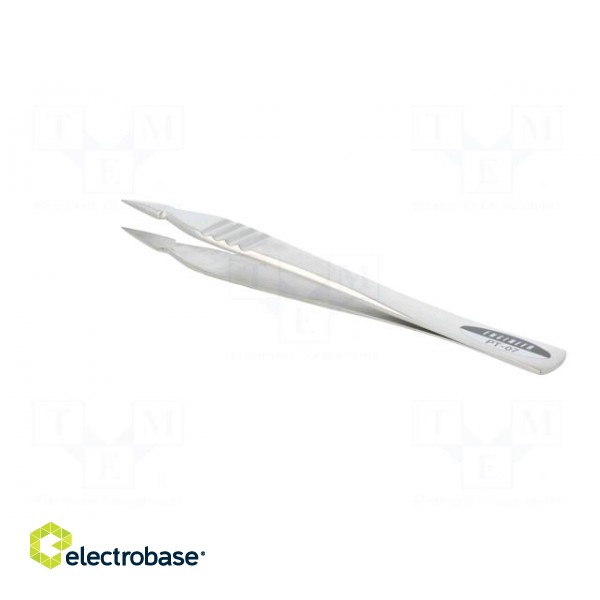 Tweezers | 125mm | universal | Blade tip shape: sharp paveikslėlis 4